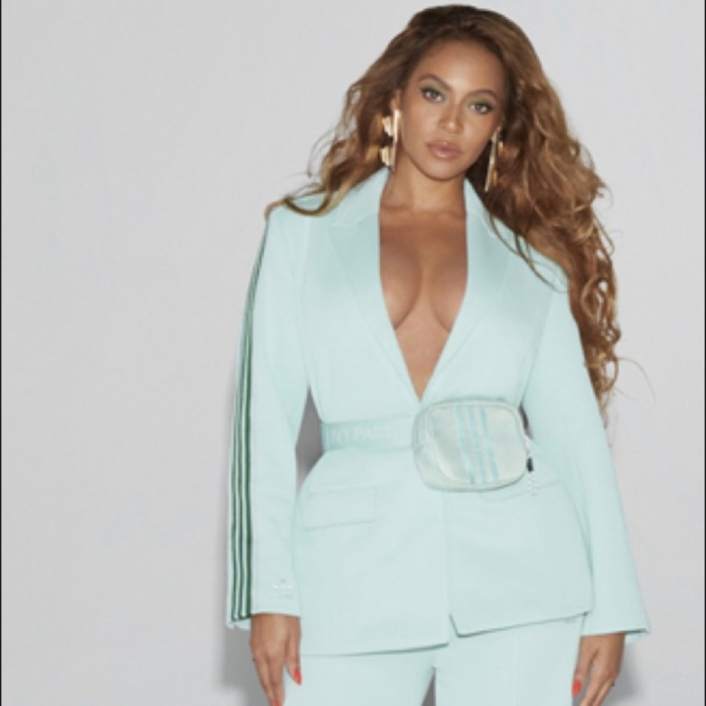 Ivy Park Drip 2 Azure 3 stripes suit jacket - Picture 4 of 5